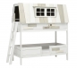Preview: Abenteuerbett My Hangout als Etagenbett in whitewash