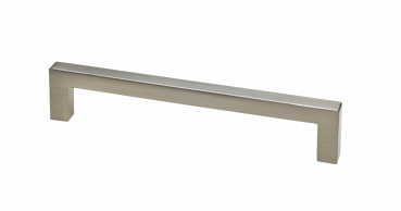 Metallgriff in Edelstahl Look