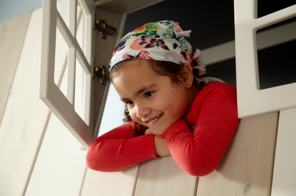 Abenteuerbett My Hangout als Etagenbett in whitewash